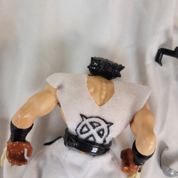 X-Men Ninja Force Wolverine Action Figure COMPLETE Toy Biz 1996 - Picture 7 of 8